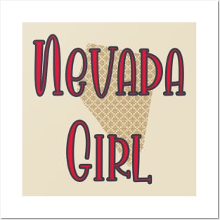 Nevada Girl Posters and Art